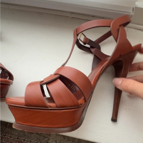 Saint Laurent Tribute Sandals - Picture 12 of 16